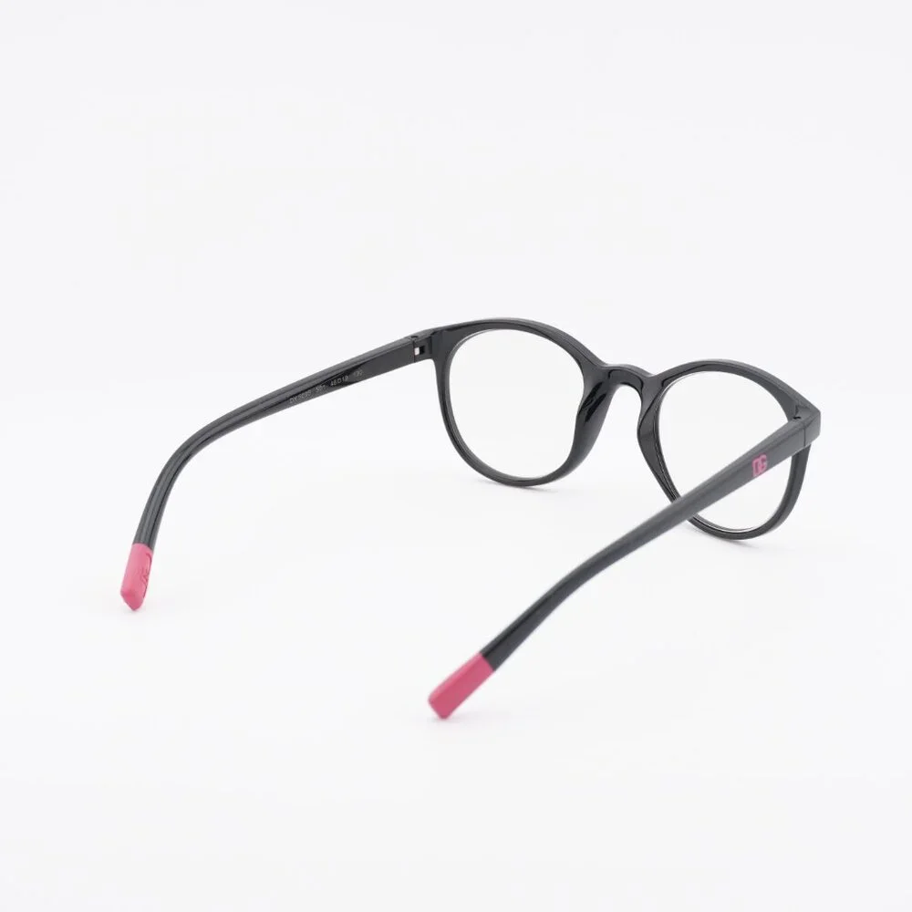 Dolce & Gabbana Kids DX5095 501 Eyeglasses Round Black 46mm Frame